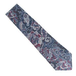 Hickok Men Necktie Geometric Color Black Gray Red Size 56x4 - NWOT - made in USA